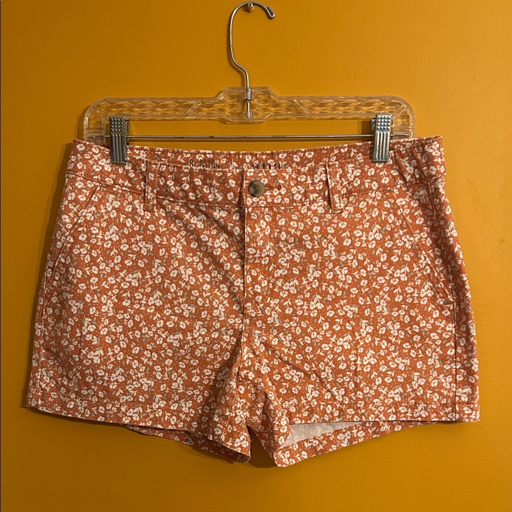 Floral Orange Women's Shorts by a.n.a.